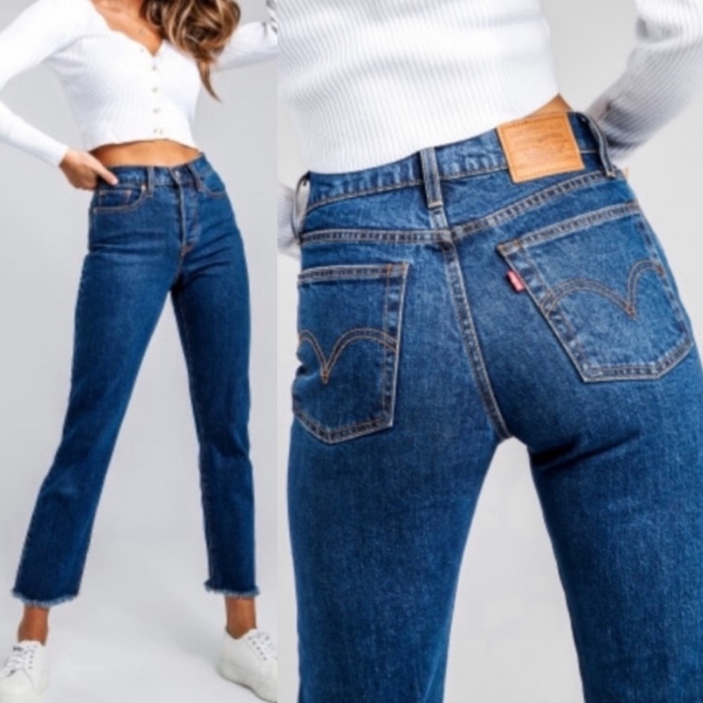 Levi’s  Premium Wedgie Straight High Rise Jean - Picture 2 of 13